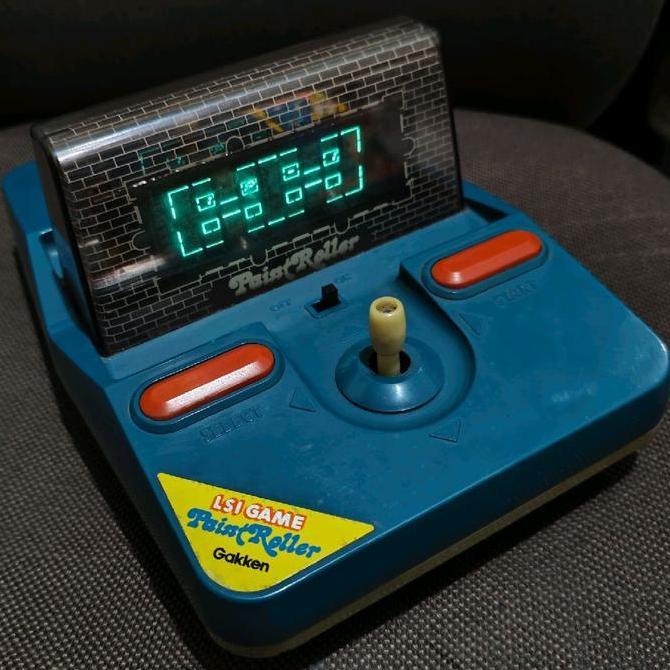 VINTAGE LANSAY GAKKEN PAINT ROLLER ELECTRONIC LSI TABLETOP GAME 1982 ORIGINAL FG75
