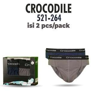 CD / Celana Dalam Pria Crocodile 264 521-264 [2pcs] TERLARIS|BEST QUALITY|BEST SELLER