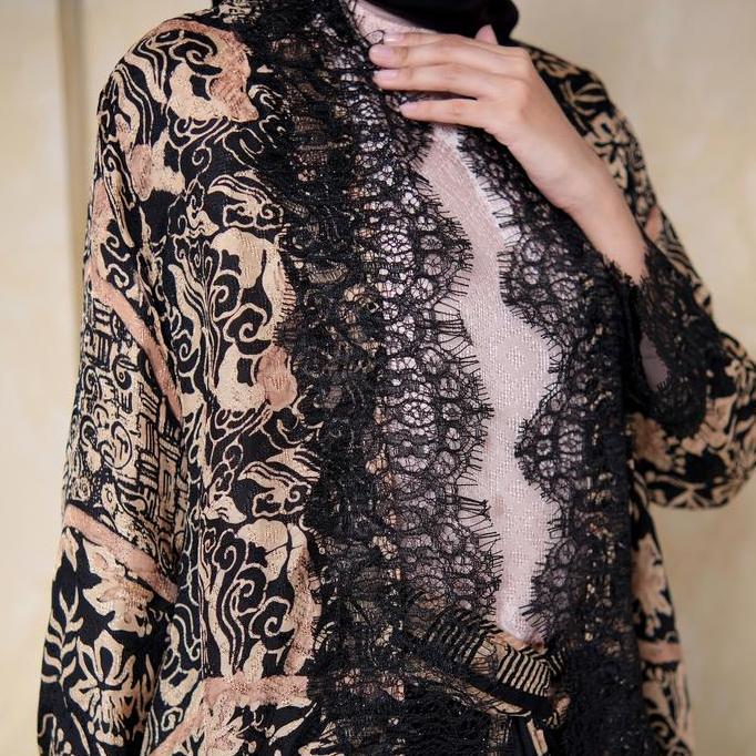PALING MURAH Yasmine Outer Batik Viscose Set (Outer & Rok Lilit) PALING MURAH