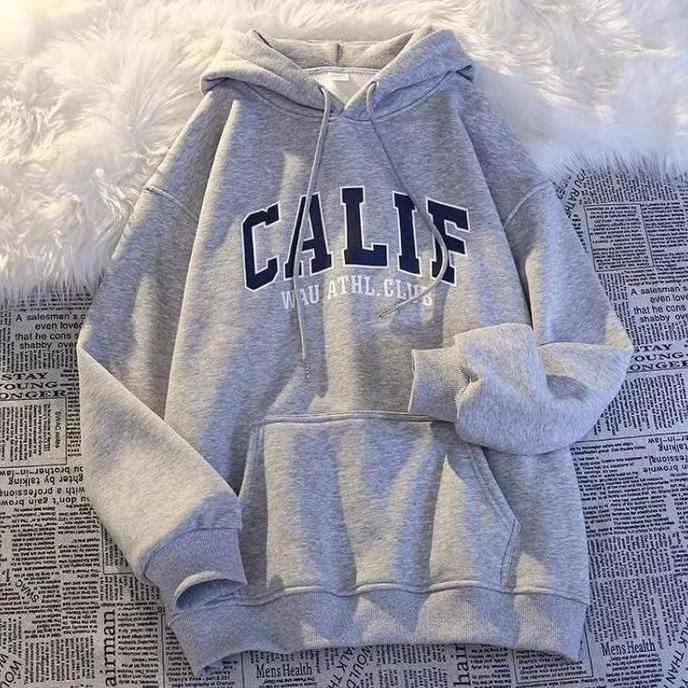 UPFRADE STYLE  ( S - XXXXXXL) HOODIE CALIF Korean Style Harajuku Bigsize Oversize Pria Wanita Ullzan