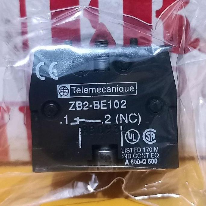 TELEMECANIQUE ZB2-BE102 CONTACT BLOCK NC PROMO