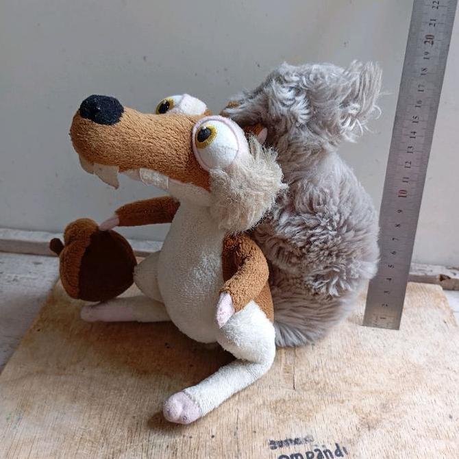 BONEKA KARTUN ICE AGE SCRAT THE SQUIRREL CS99
