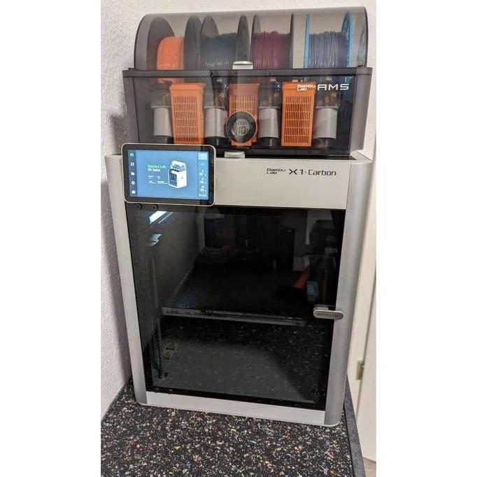 Bambulab X1 Carbon Combo With Ams Corexy 3D Printer High Speed Lidar