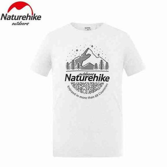 Kaos Naturehike Nh19W005-H Cotton Hiking Outdoor Casual Camping Katun