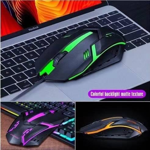 Jovitech Pengukiran Laser Paket Gaming Keyboard Dan Mouse Rgb Gaming Usb Cable Rgb - G12