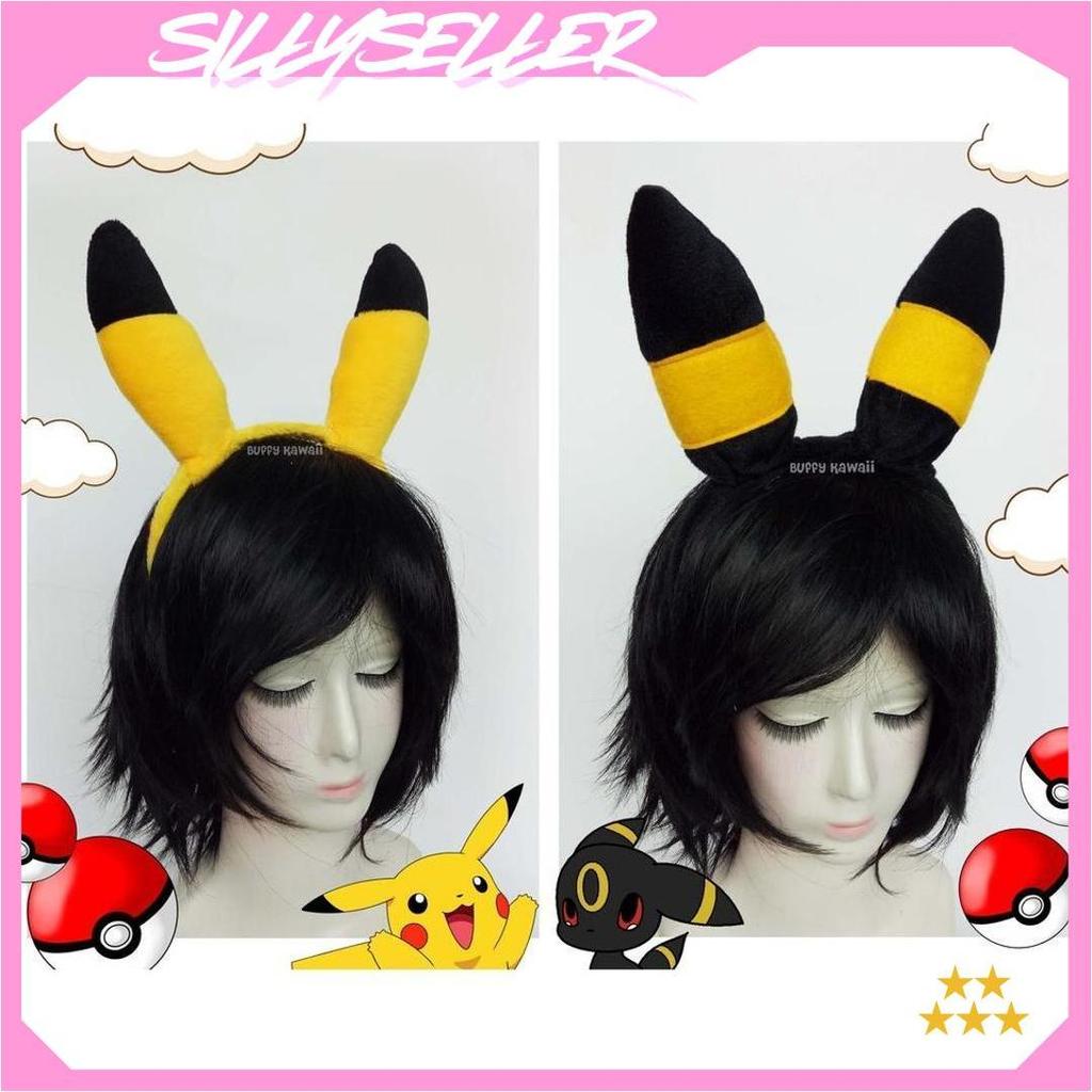 Bando pokemon cosplay pikachu umbreon game anime halloween costume party birthday gift pika cute BKN