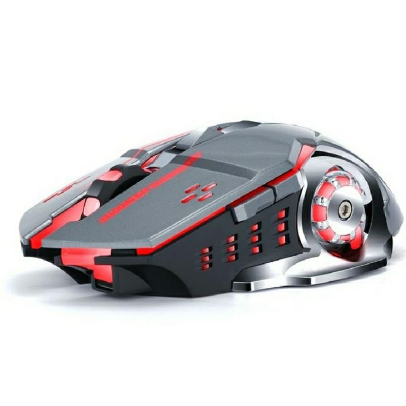 Sku-1059 Mouse Gaming Wireless Led Twolf Q13 Rgb Silent Mouse