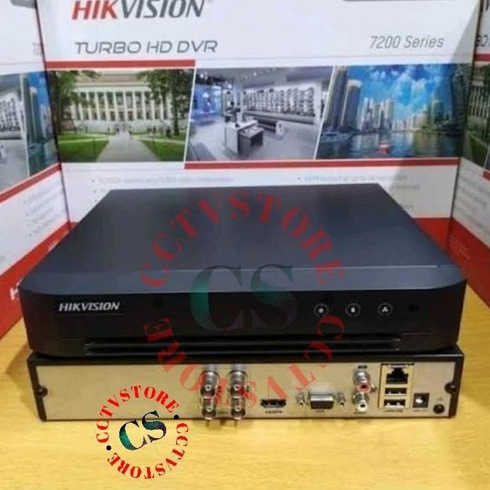 DVR 4 CHANNEL 5MP HIKVISION DS-7204HQHI-M1/E SUPPORT KAMERA AUDIO DVR 4CH 5MP HIKVISION Cctv