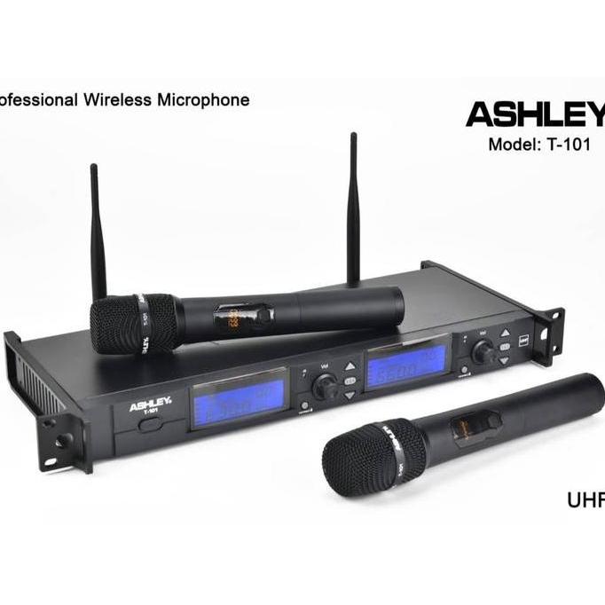 Ajuste- Mic Wireless Ashley T 101 T101