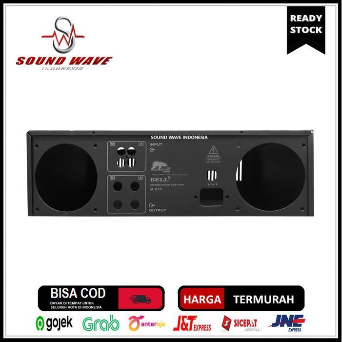 BOX POWER AMPLIFIER BELL M270 ORIGINAL DAN TERPERCAYA