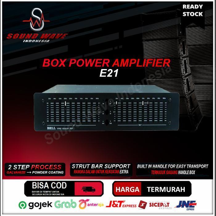 BOX POWER AMPLIFIER BELL E21 ORIGINAL DAN TERPERCAYA
