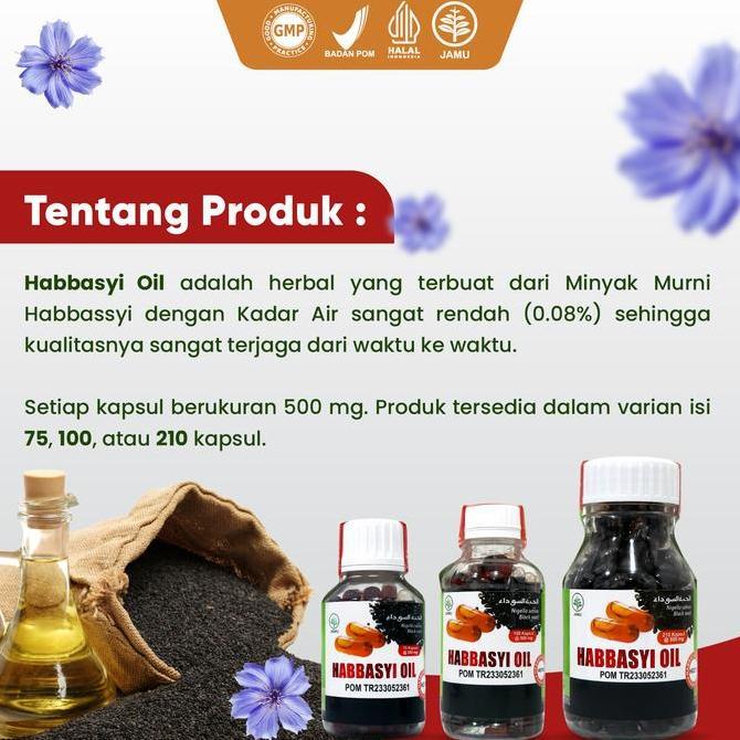 Happyfit- Bpomkapsul Minyak Habbatussauda Ethiopia Habbasyi Oil