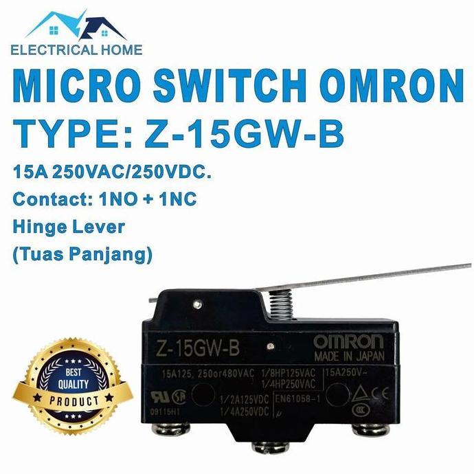 MICRO SWITCH LIMIT SWITCH Z-15GW-B OMRON