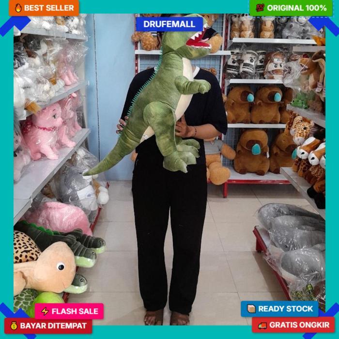 Boneka Dinosaurus Dinosaurs Dino Tirex T-Rex T Rex Besar Jumbo Produk Berkualitas Tinggi