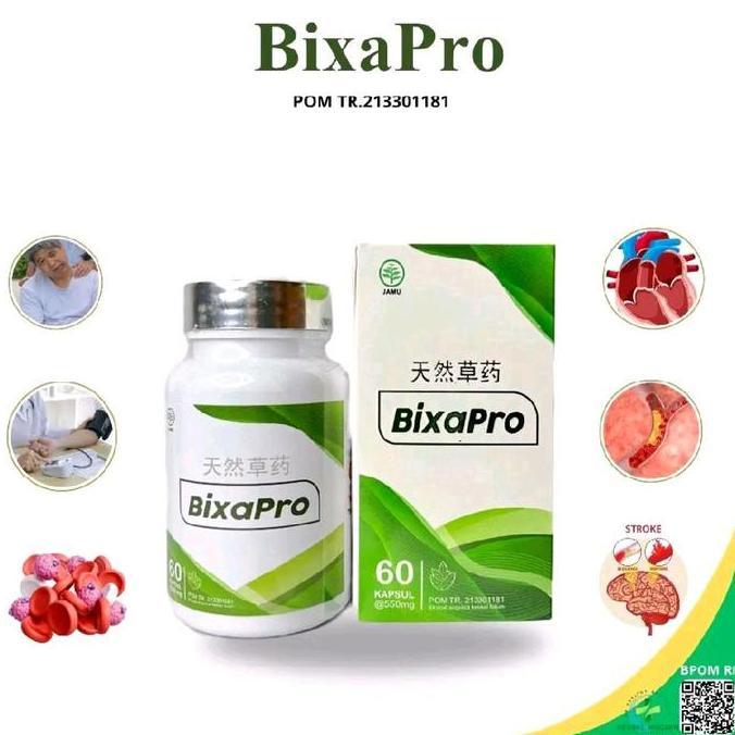 Excellent- Bixapro Herbal Multivitamin Kesehatan Untuk Mengatasi Gejala Stroke Aman Bpom