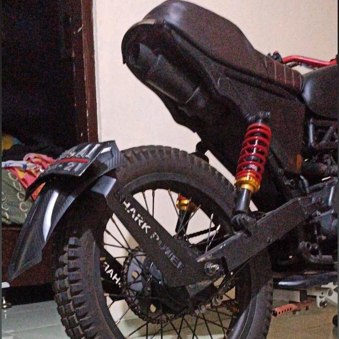 samcurez - mudguard shark power model baru buat semua motor moge dan bebek Diskon