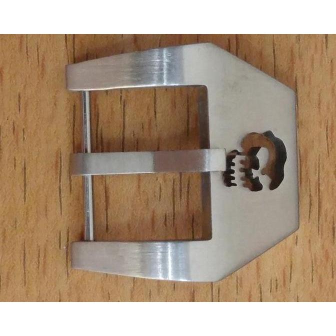 Stainless Steel Pin Buckle Watch Clasp Jam Tangan Skull Tengkorak