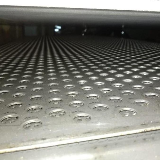 plat lubang stainless 304 tebal 0.8mm lubang 5mm