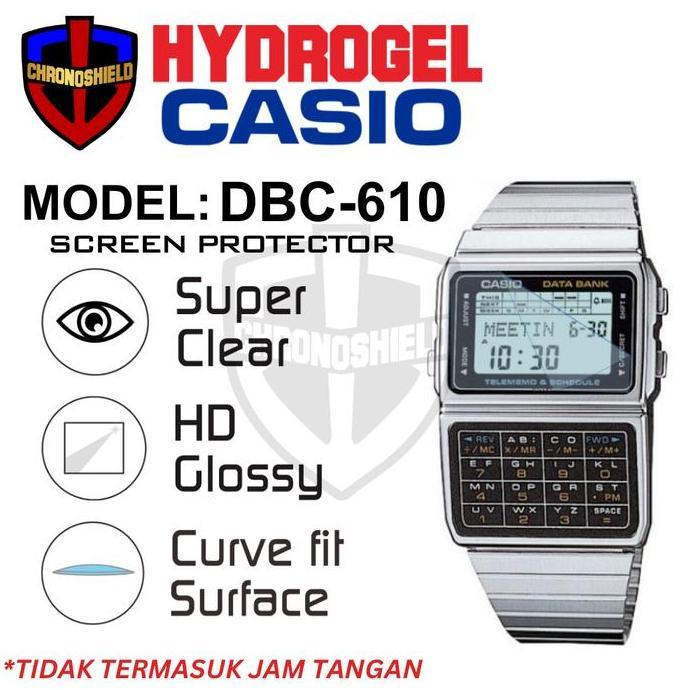 Antigores Jam Tangan Casio DBC 610 dbc610 Hydrogel