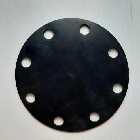 Ready GASKET RUBBER BLIND FLANGE ANSI 150 8" INCH ( RUBBER FLANGE BUTA )