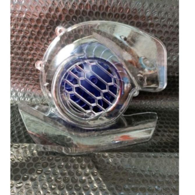 babapopoz - tutup cover kipas transparan+kipas warna fazzio saoul gt 125 mio m3 125 mio gear 125 Dis