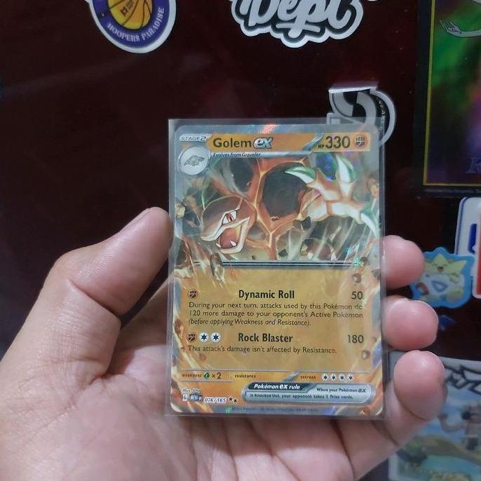 Golem EX RR MEW EN Pokemon TCG English