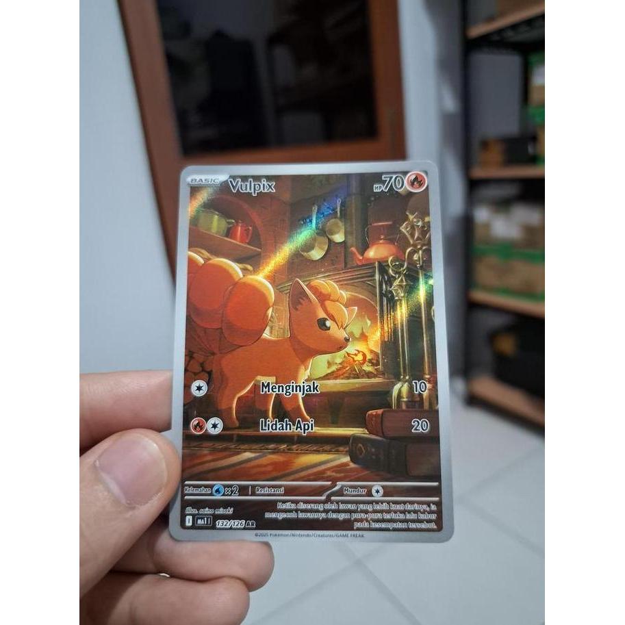 VULPIX AR  POKEMON TCG INDONESIA