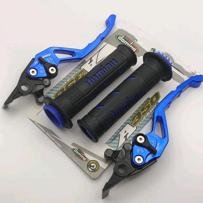 samcurez - Handgrip domino + handle stelan variasi / Vario Beat mio Nmax Aerox Vixion Tiger Satria f