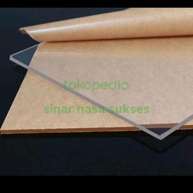 Ready Akrilik Bening 4mm x 30cm x 40cm / Akrilik Sheet Lembaran