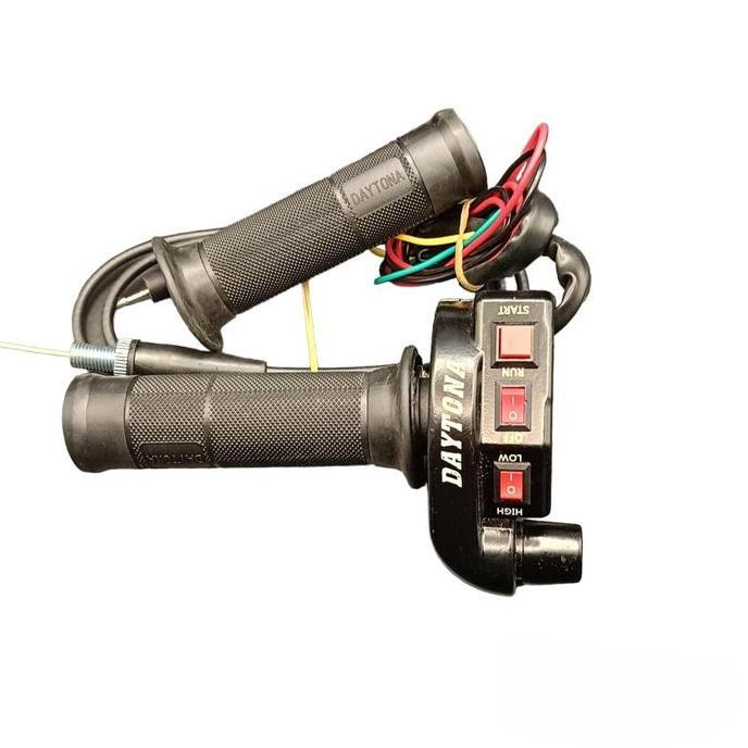 sendyeri - Gas Spontan 2 Tombol On Off Stater Universal Semua Motor Jupiter mx Jupiter Burhan Supra 