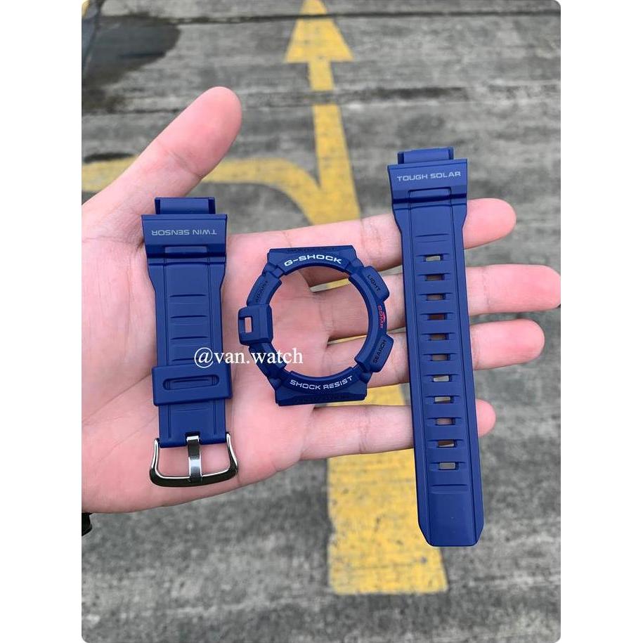 STRAP BAND BEZEL BNB GSHOCK G 9300NV G 9300 MUDMAN ORIGINAL
