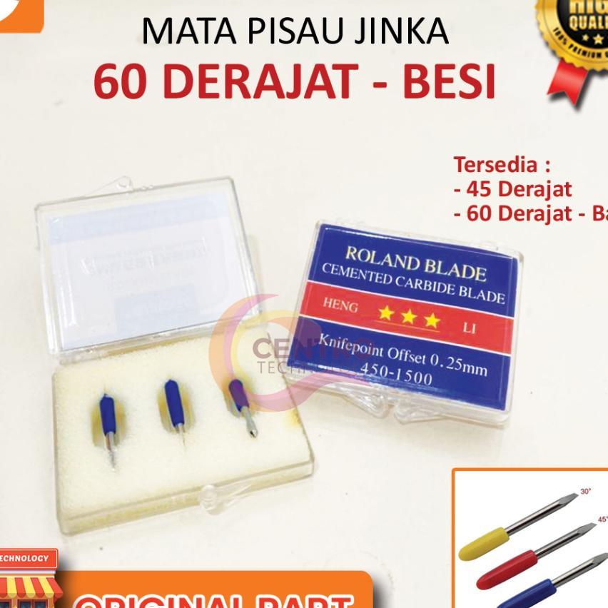 Mata Pisau / Jarum / Blade 60 Besi, 45 Besi, Dan 60 Bahan Baja Untuk Mesin Cutting Sticker Jinka, Re