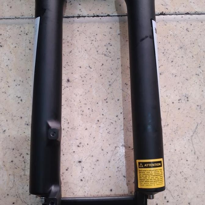 fork shockbreaker sepeda depan 26 mtb poison alloy travel 120 T120