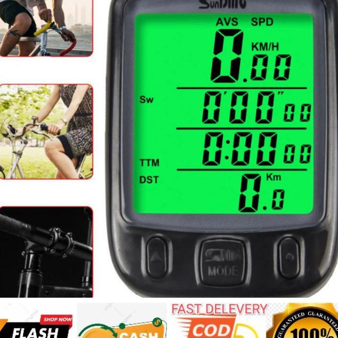 Speedometer Sepeda Sunding Original Odometer Sepeda