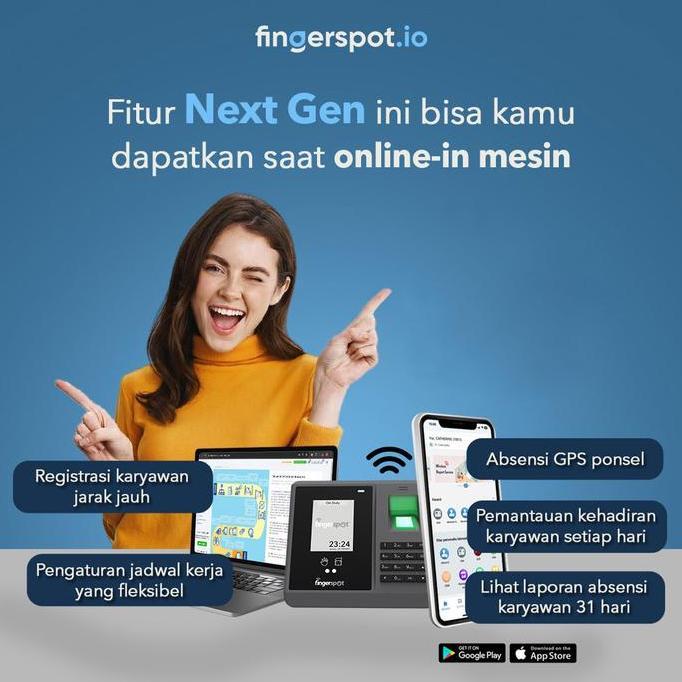 Aplikasi Cloud Mesin Absensi Online Fingerspot.io Realtime Absensi