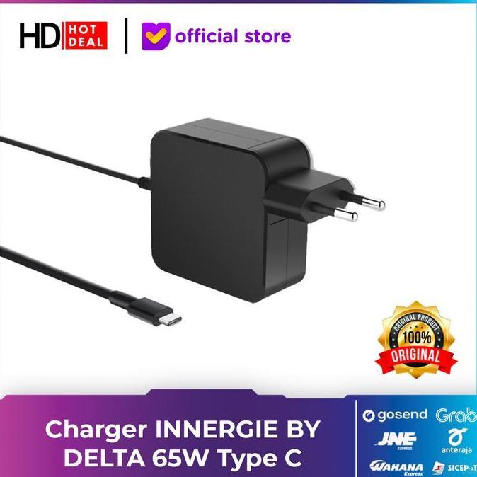 Charger INNERGIE BY DELTA 65W Type C Adaptor Laptop ALL BRAND PD 3.0