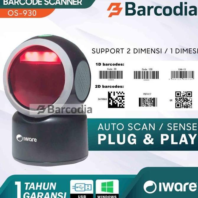 BARCODE SCANNER OMNI 2D Iware OS-930
