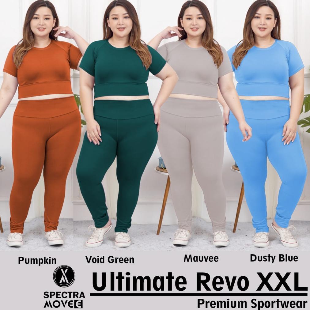 Grade Ori Setelan Revo Set Setelan Olahraga Senam Aerobic Zumba Yoga Fitness Gym