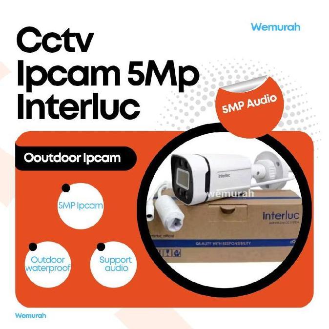 Suchen- Ipcam Outdoor Colorvu 5Mp Interluc - Cctv Ipcam Interluc 5 Mp Colorvu Plus Mic