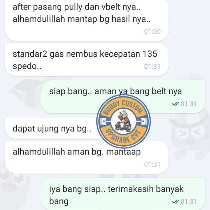 Paket full Upgrade CVT Vario - Paket Upgrade CVT Vario 125 150 PCX ADV
