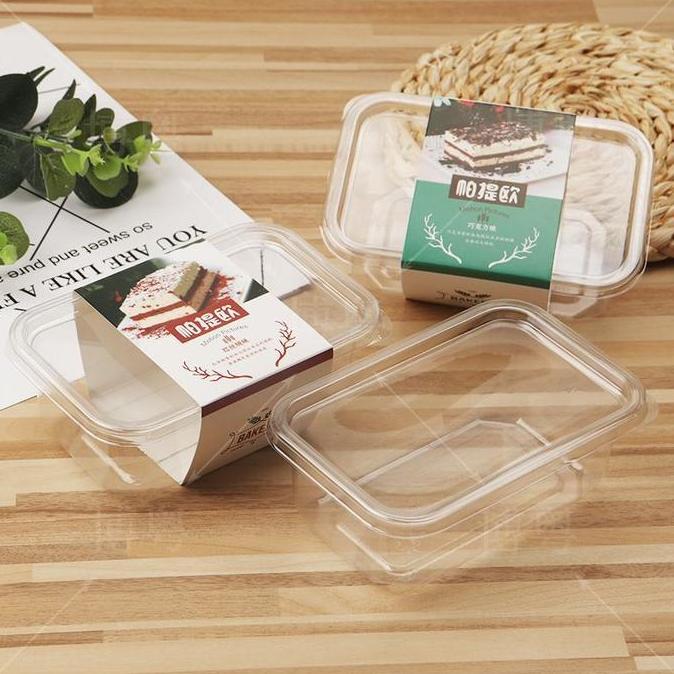 Lacha- 10Pcs Dessert Box N Dessert Cup Box Dessert Tiramisu Salad Cup