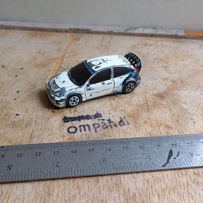 DIECAST MAJORETTE MOBIL WRC FORD FOCUS CS99