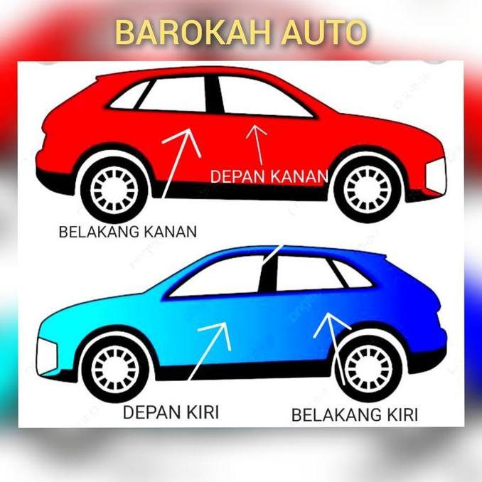 geyzitya - mitsubishi kuda handle pintu luar full chrome mobil kuda Diskon