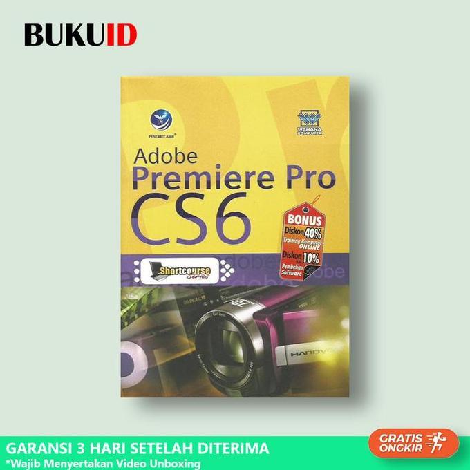 Promo Buku Shortcourse Series: Adobe Premiere Pro Cs6