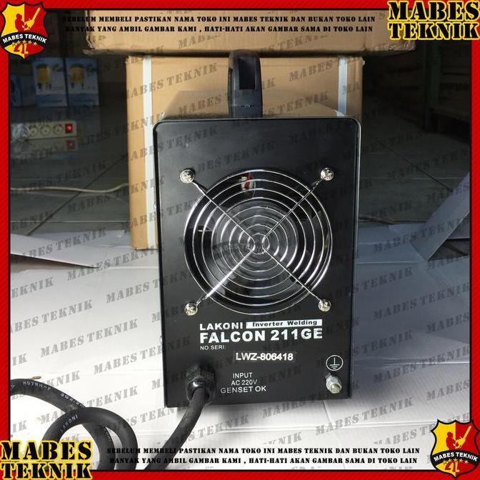 Murah Mesin Las Trafo Lakoni Falcon 211 Ge / 211Ge - Inverter Listrik Genset