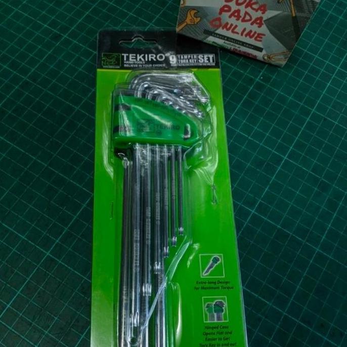 Promo Tekiro Kunci L Bintang Long/Kunci Set Bintang Tekiro Panjang