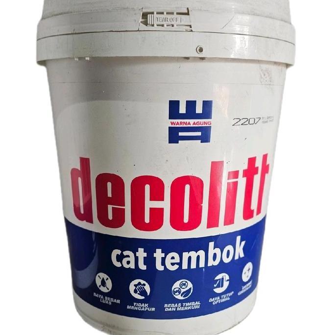 GOSEND ONLY CAT TEMBOK DECOLITH 25kg Cat Decolith Galon