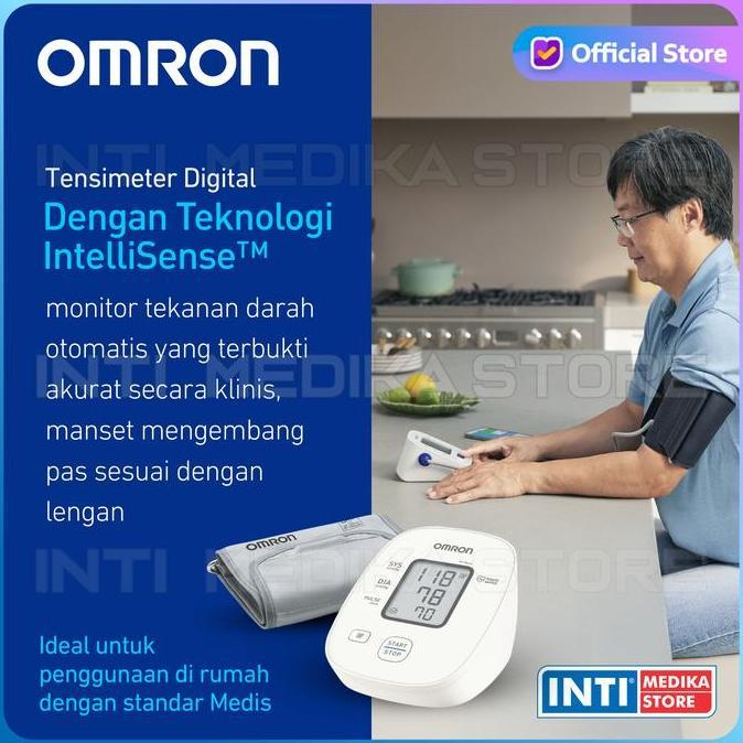 OMRON - Tensimeter Digital + EKG Alat Tes Fungsi Jantung HEM 7530T | Blood Pressure Monitor COMPLETE