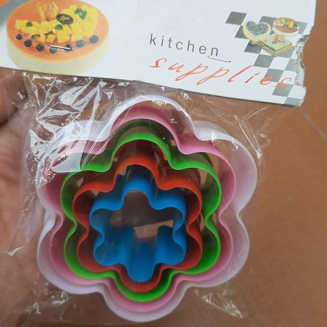 cetakan kukis/cetakan cookie/cetakan kue mini bentuk bunga