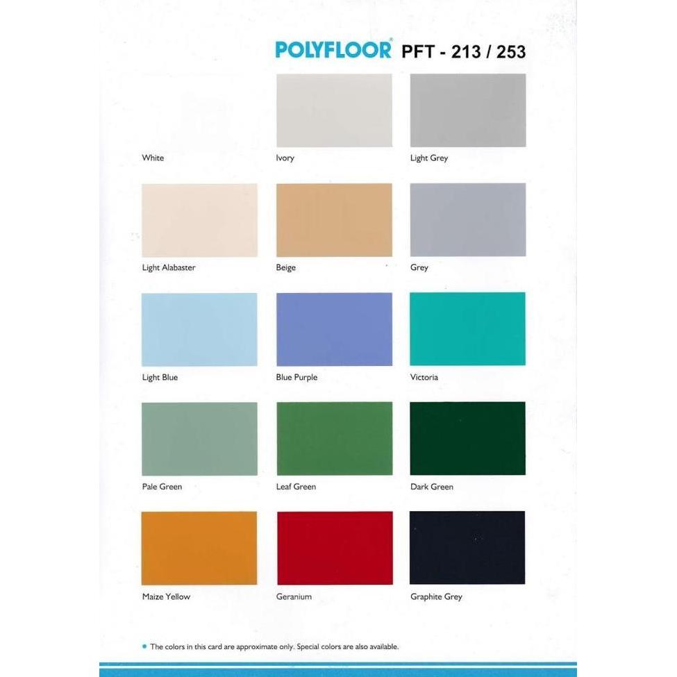 CAT LANTAI PROPAN EPOXY POLYFLOOR EPOXY PFT 253 2K SB 5 Kg set